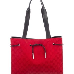 AUTHENTIC VINTAGE GUCCI DRAW STRING BAG